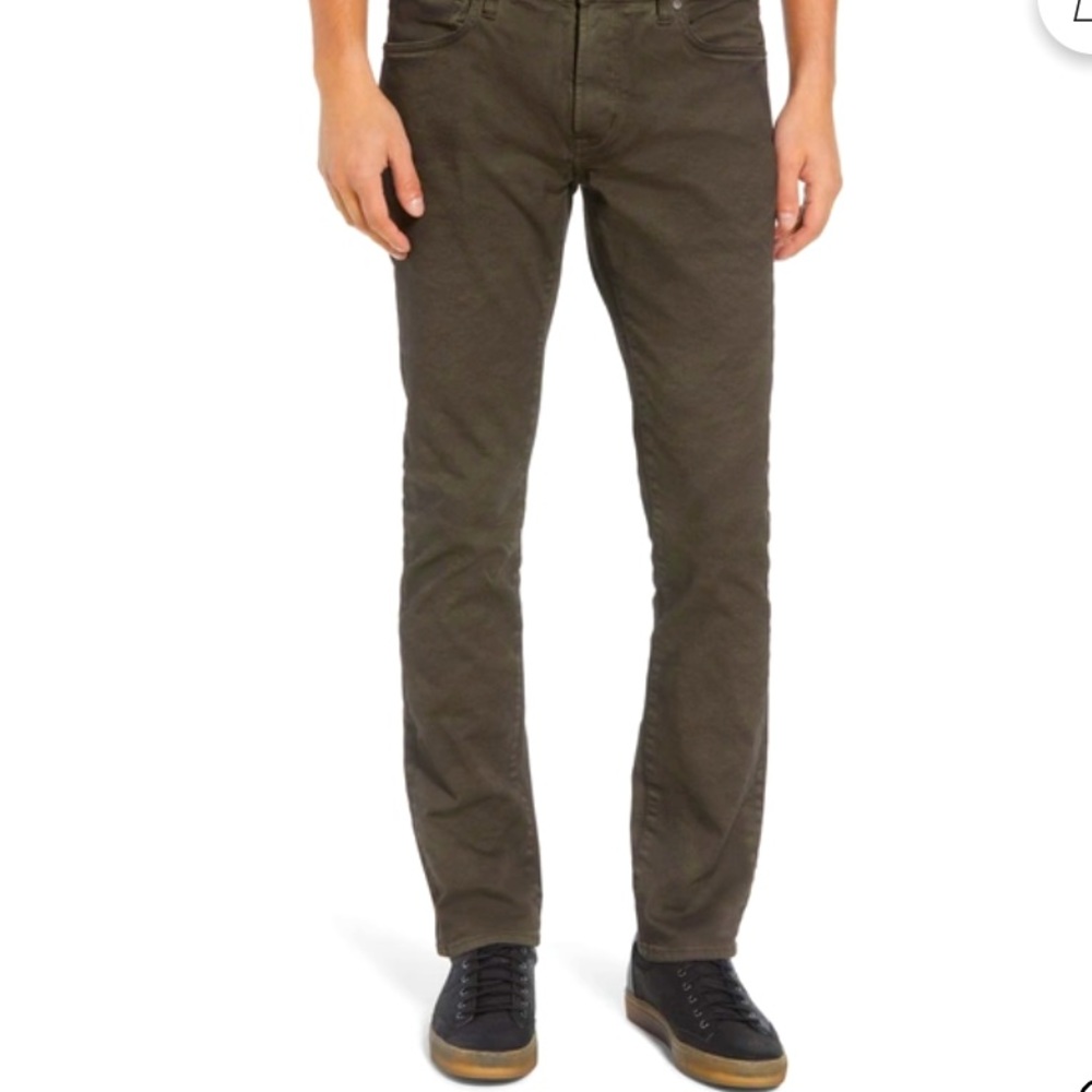 JOHN VARVATOS Bowery Skinny Fit Jeans In Soil
